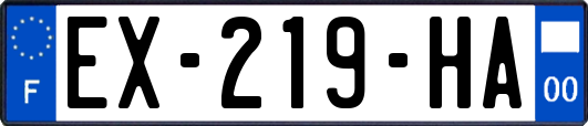 EX-219-HA