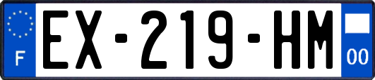 EX-219-HM