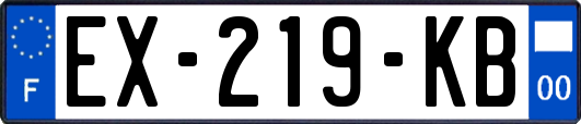 EX-219-KB