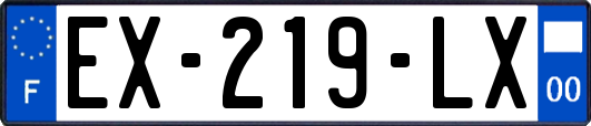 EX-219-LX