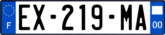 EX-219-MA