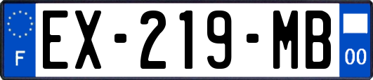 EX-219-MB