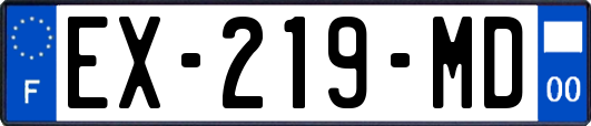 EX-219-MD