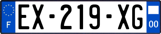 EX-219-XG
