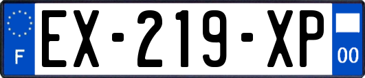 EX-219-XP