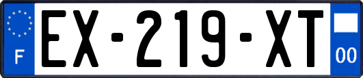 EX-219-XT