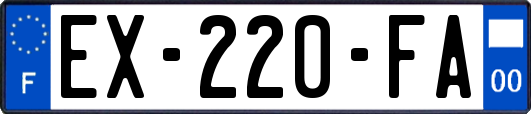 EX-220-FA