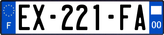 EX-221-FA