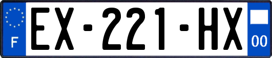 EX-221-HX