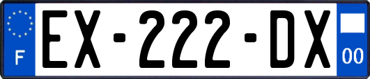 EX-222-DX