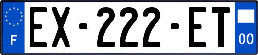 EX-222-ET