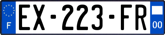 EX-223-FR