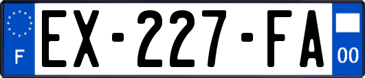 EX-227-FA