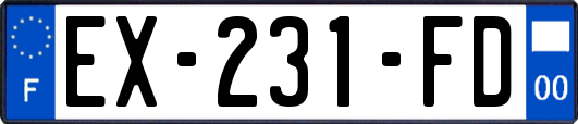EX-231-FD