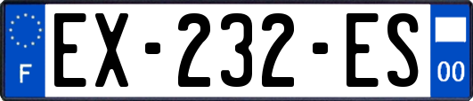 EX-232-ES