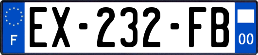 EX-232-FB