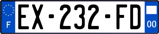 EX-232-FD