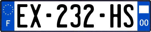 EX-232-HS