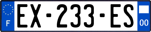 EX-233-ES