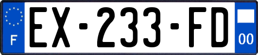 EX-233-FD