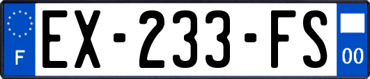 EX-233-FS