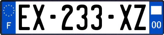 EX-233-XZ