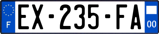 EX-235-FA
