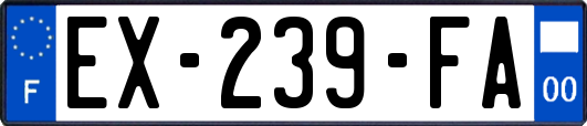 EX-239-FA