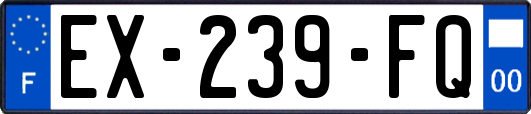 EX-239-FQ