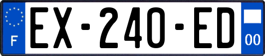 EX-240-ED