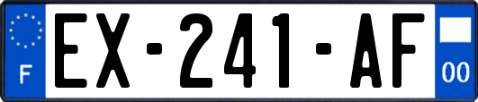 EX-241-AF