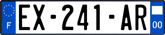 EX-241-AR
