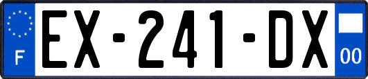 EX-241-DX