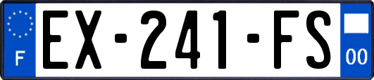 EX-241-FS