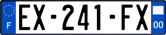 EX-241-FX