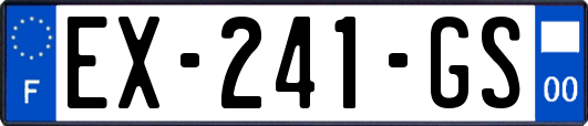 EX-241-GS