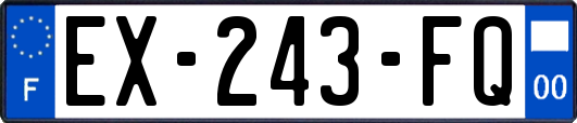 EX-243-FQ