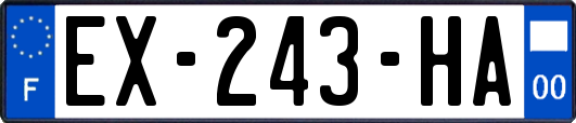 EX-243-HA