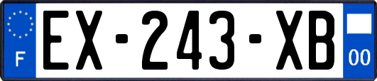 EX-243-XB