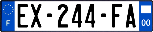 EX-244-FA