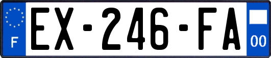 EX-246-FA