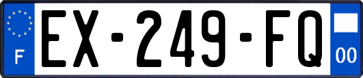 EX-249-FQ