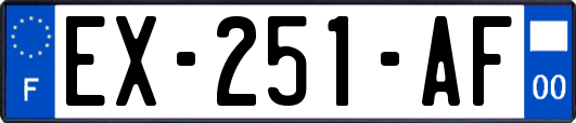 EX-251-AF