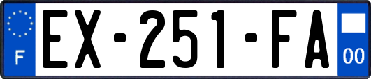 EX-251-FA
