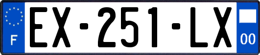 EX-251-LX
