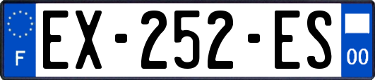 EX-252-ES