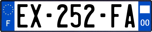EX-252-FA