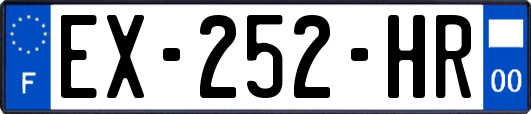 EX-252-HR