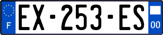 EX-253-ES