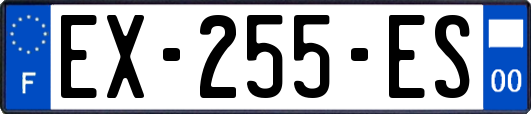 EX-255-ES